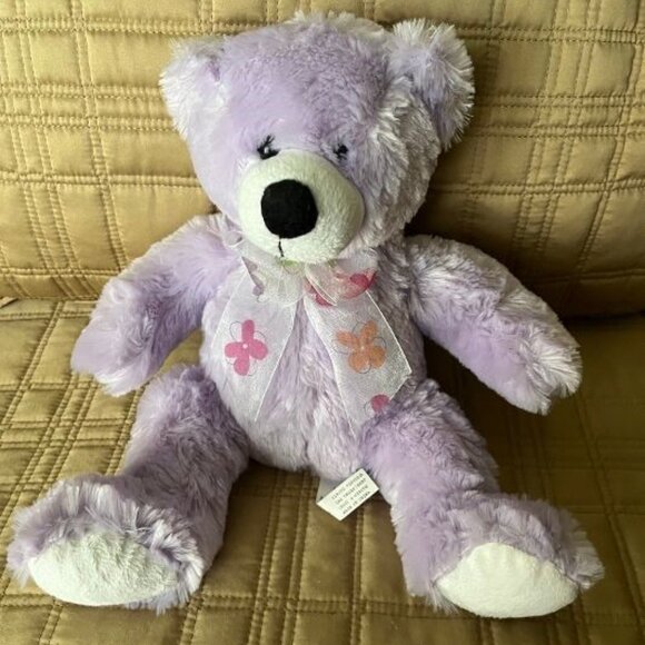 Plush purple bear from Circus Circus - Picture 1 of 8